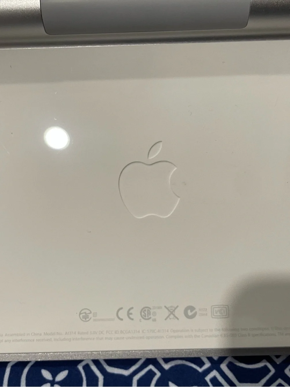 Apple Silver Wireless Bluetooth Aluminum Keyboard